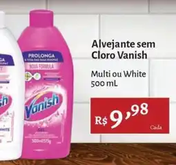 Novo Atacarejo Alvejante sem Cloro Vanish oferta