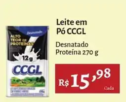 Novo Atacarejo Leite em Pó CCGL oferta