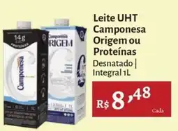 Novo Atacarejo Leite uht camponesa origem ou proteínas oferta