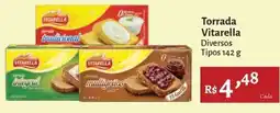 Novo Atacarejo Torrada vitarella diversos tipos oferta