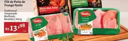 Novo Atacarejo Filé de peito de frango natto oferta