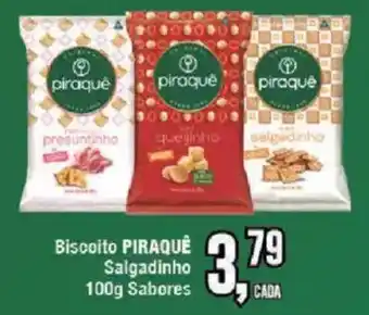 Biscoito piraquê salgadinho