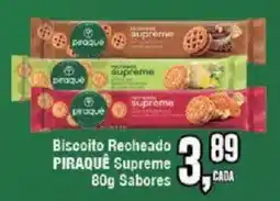 Redeconomia Biscoito recheado piraquê supreme oferta