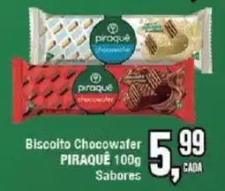 Redeconomia Biscoito Chocowafers Piraquê oferta