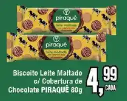 Redeconomia Biscoito Leite Maltado c/ Cobertura de Chocolate Piraquê oferta