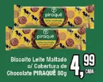 Redeconomia Biscoito Leite Maltado c/ Cobertura de Chocolate Piraquê oferta