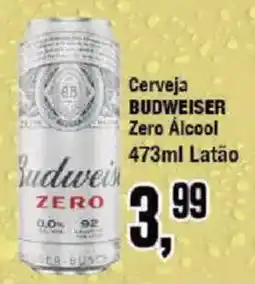 Redeconomia Cerveja Budweiser Zero Álcool oferta