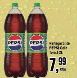 Redeconomia Refrigerante pepsi cola twist oferta