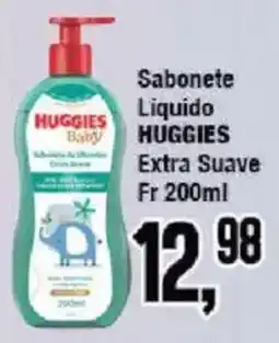 Redeconomia Sabonete liquido huggies extra suave oferta