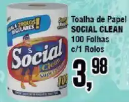 Redeconomia Toalha de papel social clean oferta