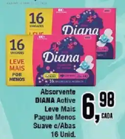 Redeconomia Absorvente diana active oferta