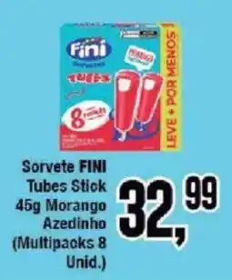 Redeconomia Sorvete fini tubes stick oferta