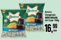 Redeconomia Batata congelada bem brasil air fryer oferta