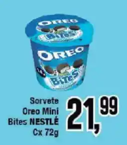 Redeconomia Sorvete Oreo Mini Bites Nestlé oferta