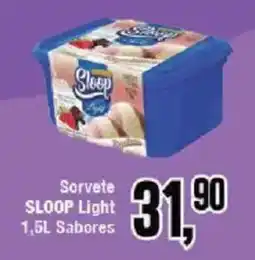 Redeconomia Sorvete Sloop Light oferta