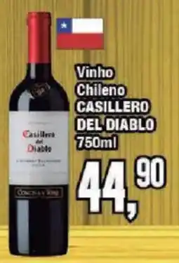 Redeconomia Vinho chileno casillero del diablo oferta