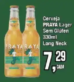 Redeconomia Cerveja Praya lager sem glúten oferta
