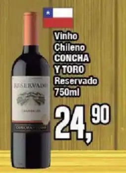 Redeconomia Vinho chileno concha y toro reservado oferta