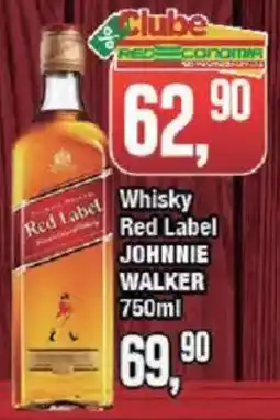 Redeconomia Whisky red label johnnie walker oferta