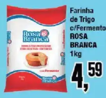 Redeconomia Farinha de Trigo c/Fermento ROSA BRANCA oferta