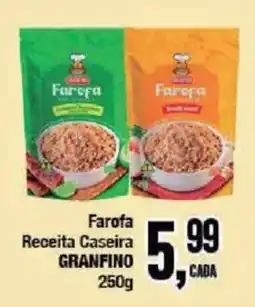 Redeconomia Farofa receita caseira granfino oferta