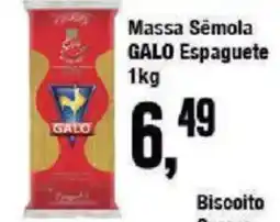 Redeconomia Massa Sêmola Galo Espaguete oferta