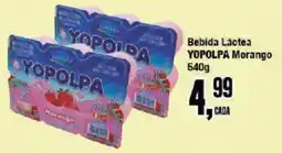 Redeconomia Bebida Láctea YOPOLPA Morango oferta