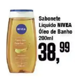 Redeconomia Sabonete Líquido NIVEA Óleo de Banho oferta