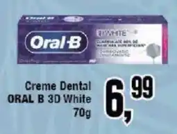 Redeconomia Creme Dental Oral B 3D White oferta