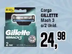 Redeconomia Carga gillette mach 3 oferta