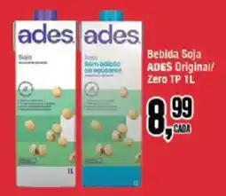 Redeconomia Bebida Soja ADES Original/Zero TP oferta
