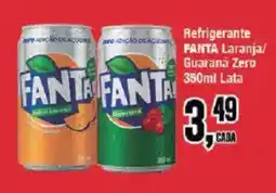 Redeconomia Refrigerante Fanta Laranja/ Guaraná Zero oferta