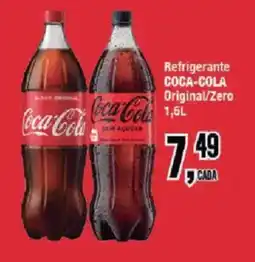 Redeconomia Refrigerante coca-cola original/zero oferta