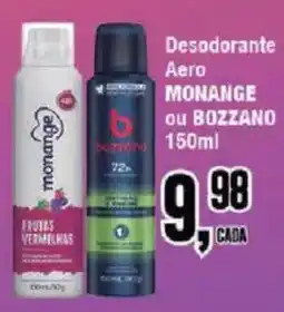Redeconomia Desodorante Aero Monange ou Bozzano oferta