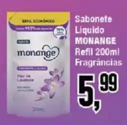Redeconomia Sabonete Líquido Monange oferta