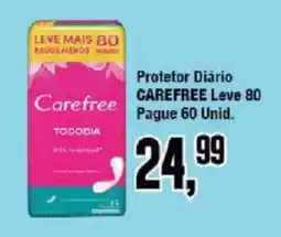 Redeconomia Protetor diário carefree oferta