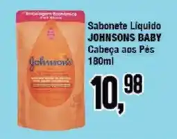 Redeconomia Sabonete Líquido Johnsons Baby Cabeça aos Pés oferta