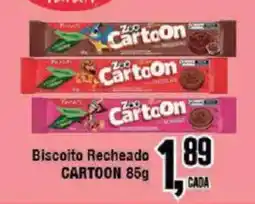 Redeconomia Biscoito recheado cartoon oferta