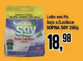 Leite em Pó Soja s/Lactose SOPRA SOY
