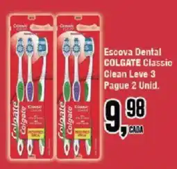 Redeconomia Escova Dental Colgate Classic Clean Leve 3 oferta