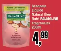 Redeconomia Sabonete liquido natural óleo nutri palmolive fragrâncias oferta