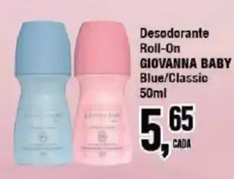 Desodorante Roll-On Giovanna Baby Blue/Classic