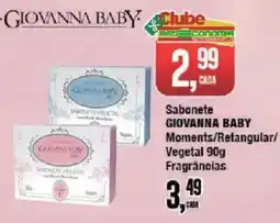 Redeconomia Sabonete giovanna baby moments/retangular/vegetal oferta