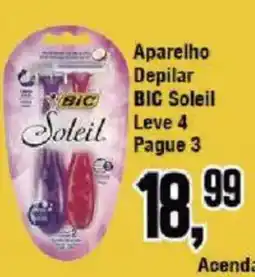 Redeconomia Aparelho depilar bic soleil oferta