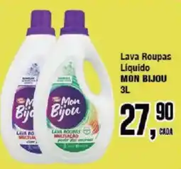 Redeconomia Lava Roupas Líquido Mon Bijou oferta
