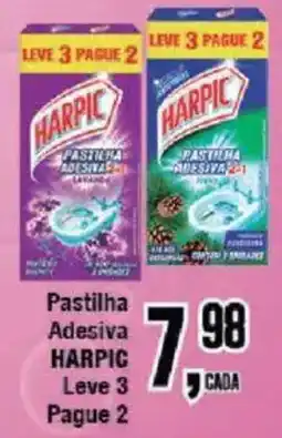 Redeconomia Pastilha Adesiva HARPIC oferta