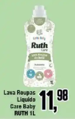 Redeconomia Lava Roupas Líquido Care Baby Ruth 1l oferta
