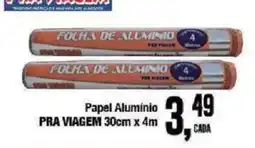 Redeconomia Papel Alumínio Pra Viagem oferta
