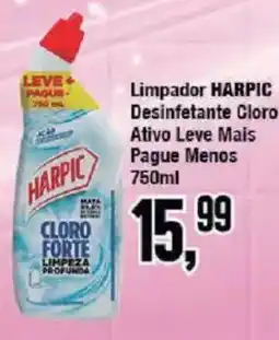 Redeconomia Limpador harpic desinfetante cloro ativo oferta