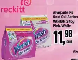Redeconomia Alvejante Pó Gold Oxi Action Vanish 240g Pink/White oferta
